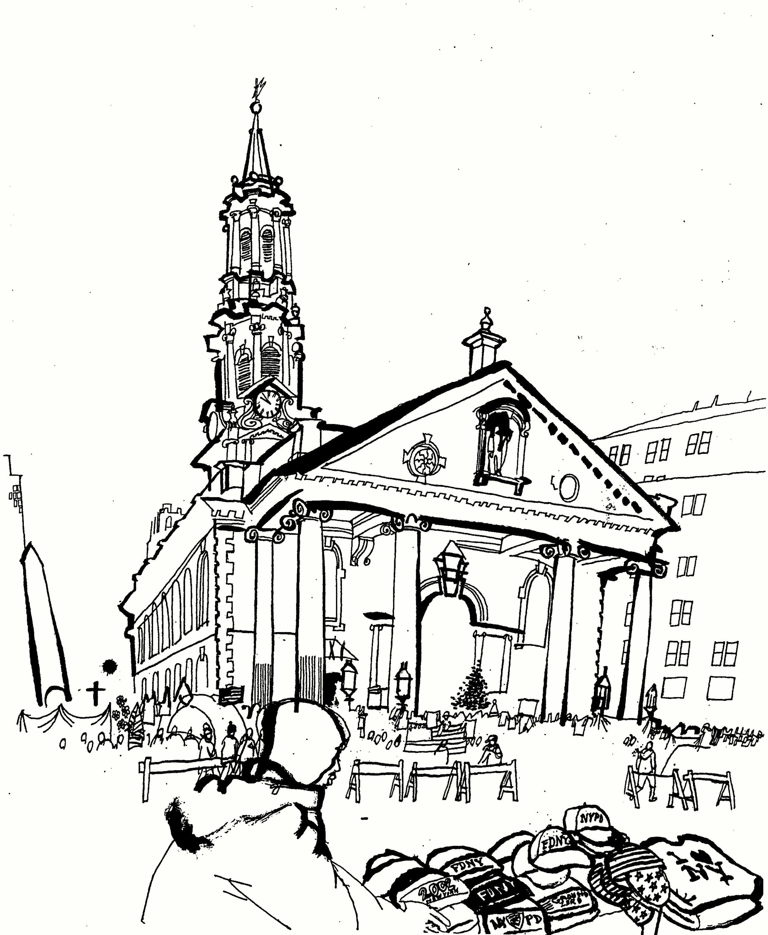 St Paul's Chapel Broadway